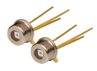 High Speed InGaAs Photodiodes with Active Area Sizes of 75µm, 120µm, 300µm, 400µm and 500µm